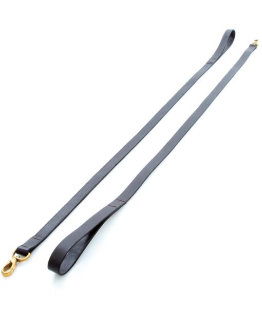 Plain Leather Dog Leads