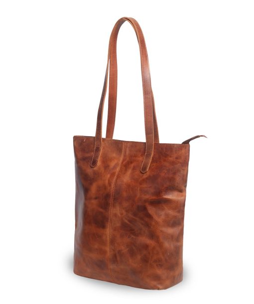 Jambo Crazy Horse Leather Tote